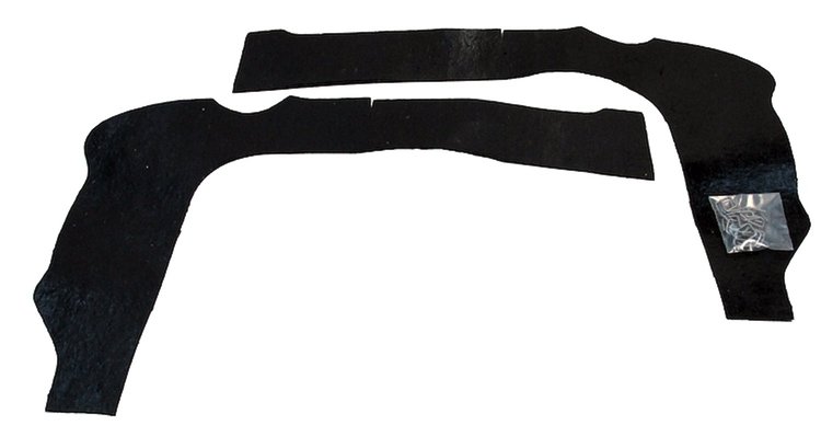 1965 COMET FRONT FENDER TO RAD SUPPORT SPLASH SHIELD