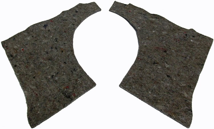 1973 COMET 2 DR QUARTER PANEL INSULATION