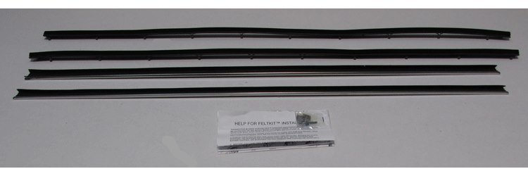 1970-71 FAIRLANE DOORS ONLY FELTKIT
