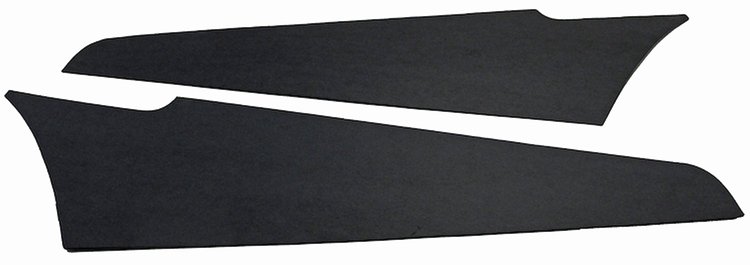 1968-69 FAIRLANE FASTBACK FELTKIT USED WITH CHROME MOLDINGS