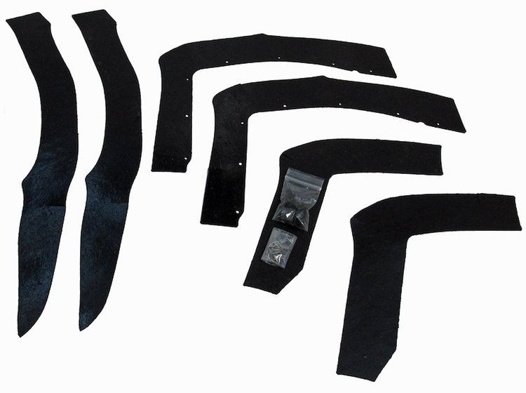 68-69 FAIRLANE / TORINO SPLASH SHIELDS HARDWARE INCLUDED