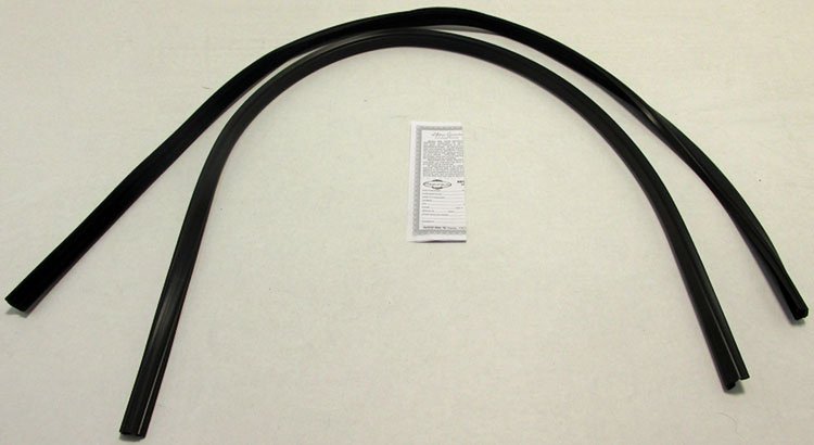 1966-67 FAIRLANE SEDAN GLASS RUN CHANNELS