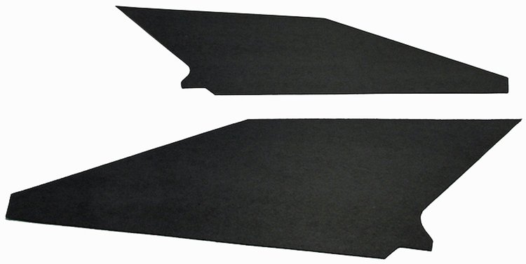 1968-69 FAIRLANE / TORINO HARDTOP SAIL PANELS UNCOVERED