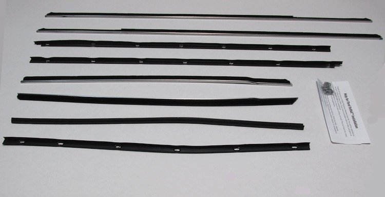 Authentic-Style Felt Kit for 1967-1968 Ford Galaxie 500 2-Door Hardtop, Fastback