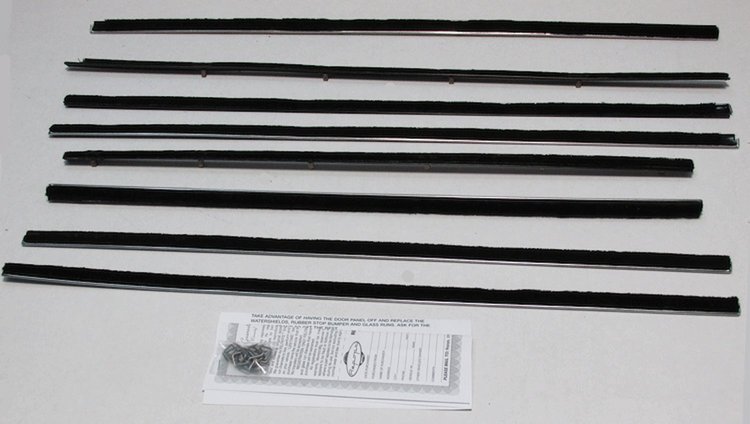 Authentic-Style Felt Kit for 1961-1962 Ford Galaxie 2-Door Hardtop