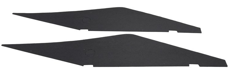 1967 GALAXIE HARDTOP SAIL PANELS PAIR UNCOVERED