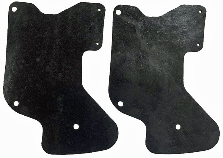1977-79 FORD LTD II T-BIRD / COUGAR FRONT FENDER SPLASH SHIELD 2 PER