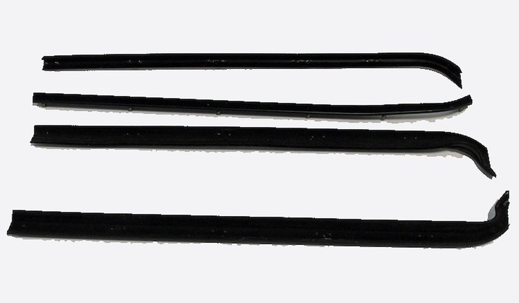 Front Door Beltline Window Felts for 1973-1979 Ford F-100, F-150, F-250, F-350 Trucks and 1978-1979 Ford Bronco