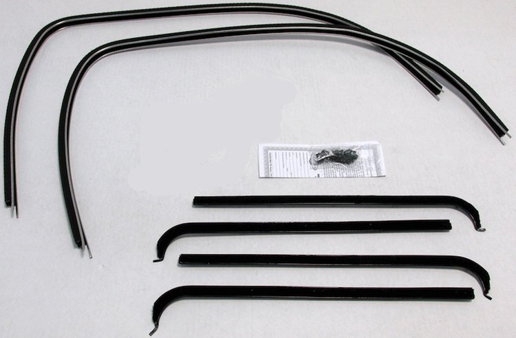 Felt and Upper Glass Run Channel Kit 1961-1967 Ford Econoline Van