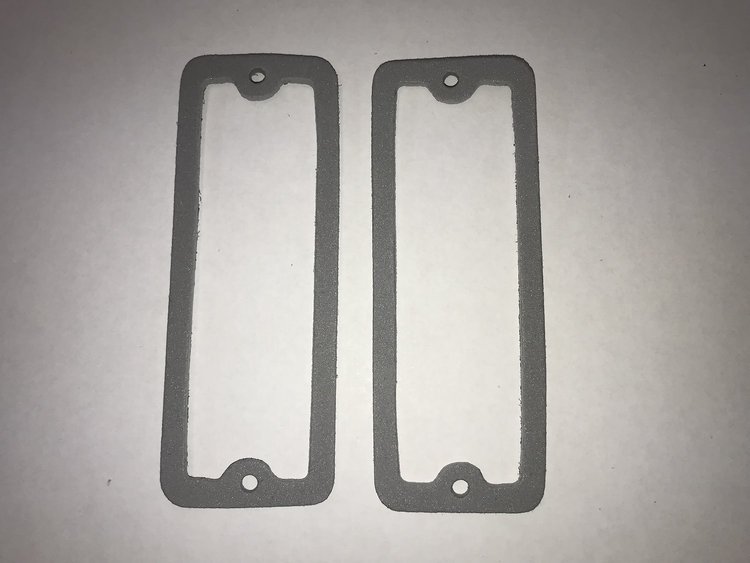 1973-77 FORD F100-F250 PARK LIGHT LENS GASKETS 2 PC