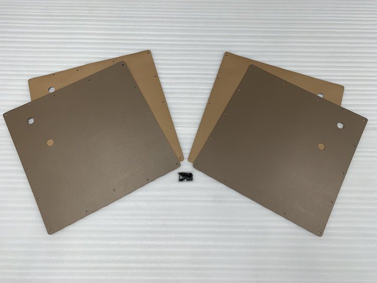 1950-56 INTERNATIONAL TRUCK L / R SERIES PEARL BEIGE DOOR PANELS