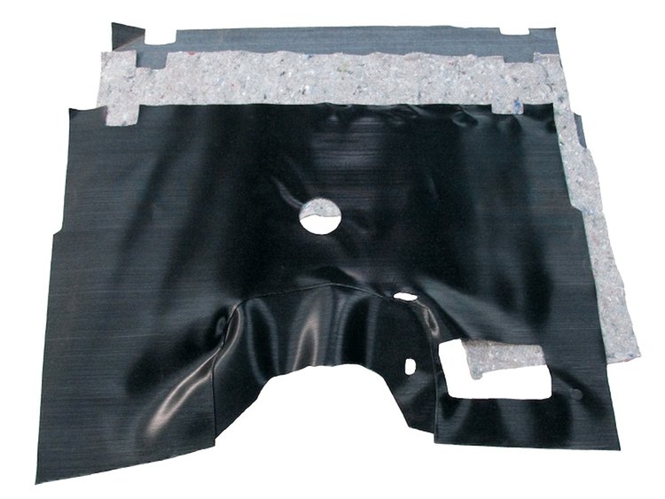 50-57 INTERNATIONAL LR/S PICKUP SOUND DEADENER PAD AND FLOORMAT FLOOR SHIFTER