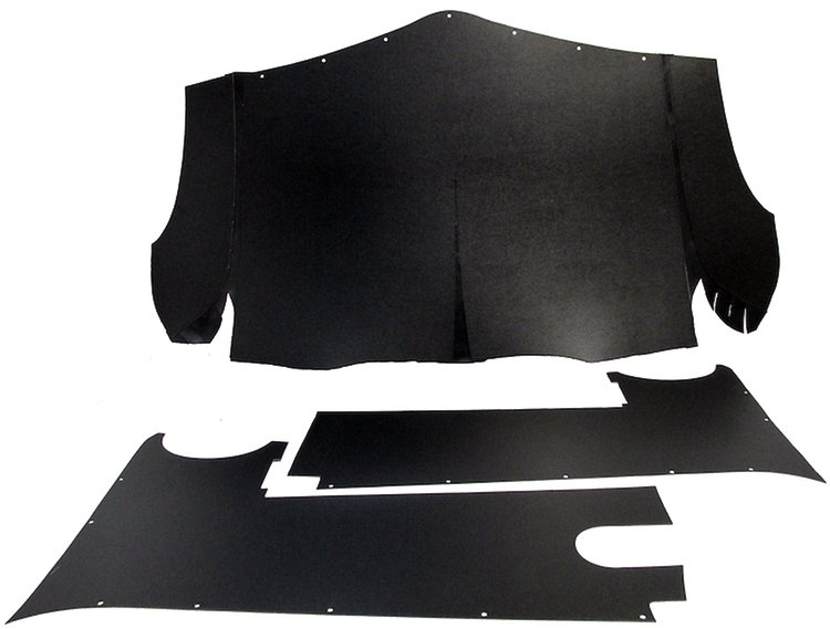 1941-49 KB6 / UP INTERNATIONAL PICKUP BLACK HEADLINER / SIDE PANELS