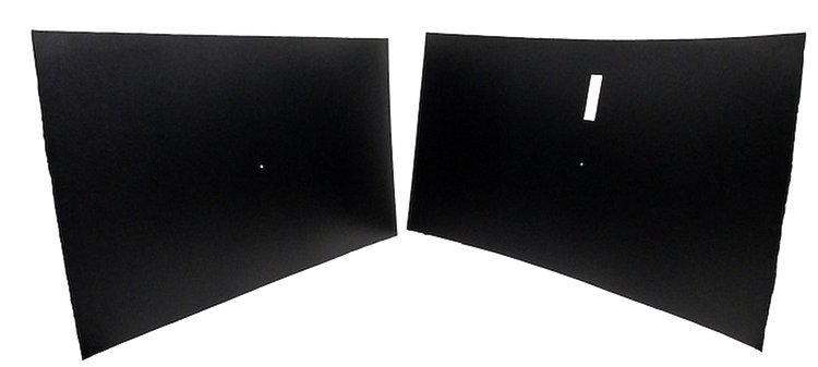 1969-75 TRAVELALL BLACK HEADLINER 4 PCS