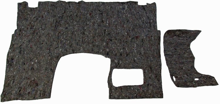 1950-57 INTERNATIONAL LR/S PICKUP CARPET PAD INSULATION COLUMN SHIFT