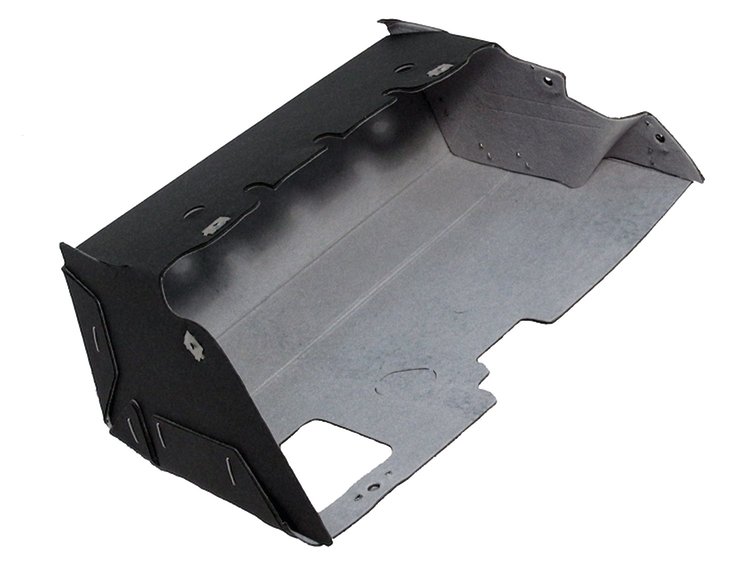 61-62 CHEVROLET PASS GLOVEBOX LINER WITH AIR CONDITIONING
