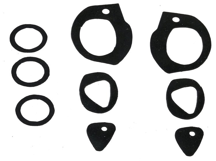 61-62 CHEVROLET DOOR HANDLE AND LOCK GASKET SET