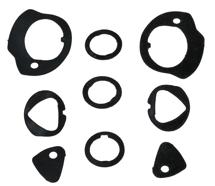 63-64 CHEVROLET DOOR HANDLE AND LOCK GASKET SET