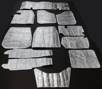 Ulta-Mat Floor Heat & Sound Deadener Kit Self-Adhesive for 1961-1964 Chevrolet, Full Size GM Car