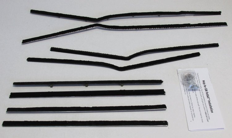 1958 BEL AIR 4 DR SEDAN AUTHENTIC FELTKIT