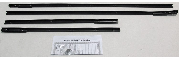 1963-64 IMPALA 2 DR HARDTOP OUTERS ONLY AUTHENTIC FELTKIT