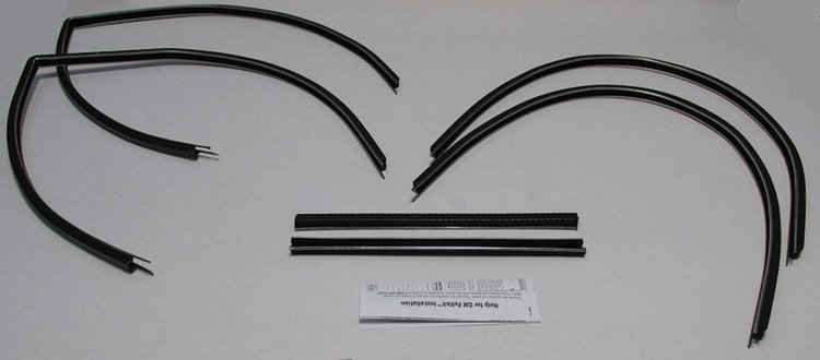 1963-64 FULL SIZE CHEVROLET 2 DR SEDAN UPPER CHANNELS