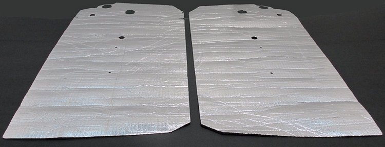 1961-62 CHEVROLET FULL SIZE 2 DOOR HARDTOP SOUND DEADENER WATER SHEILD