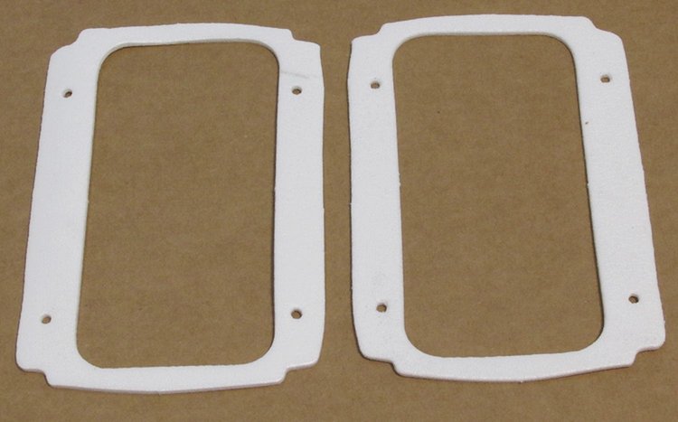 65-66 MUSTANG TAILLIGHT BEZEL TO BODY GASKET