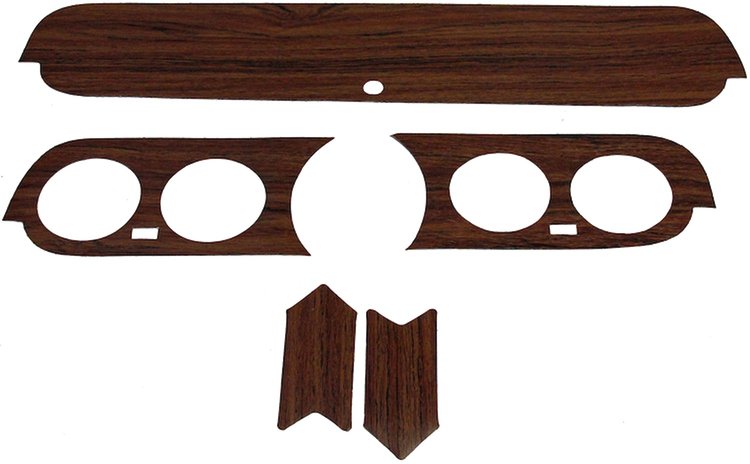 65-66 PONY DASH WOODGRAIN