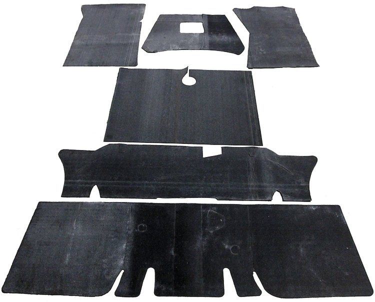65-68 COMPLETE SOUND DEADENER SET FOR CONVERTIBLE
