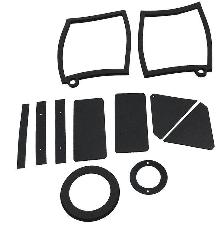 69-70 MUSTANG HEATER SEAL KIT NO AIR