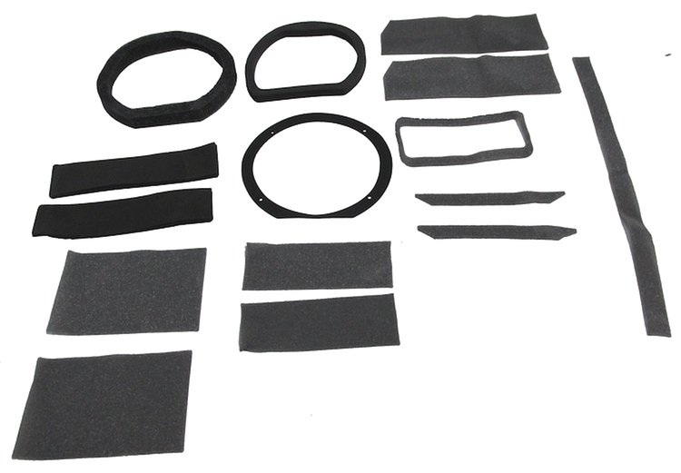 69-70 MUSTANG HEATER SEAL KIT W/ INTEGRAL AIR