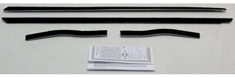 1965-66 COUPE/CONVERTIBLE OUTERS FELTKIT