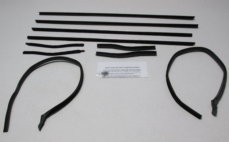 1967-68 MUSTANG CONVERTIBLE DELUXE FELTKIT 10PC.