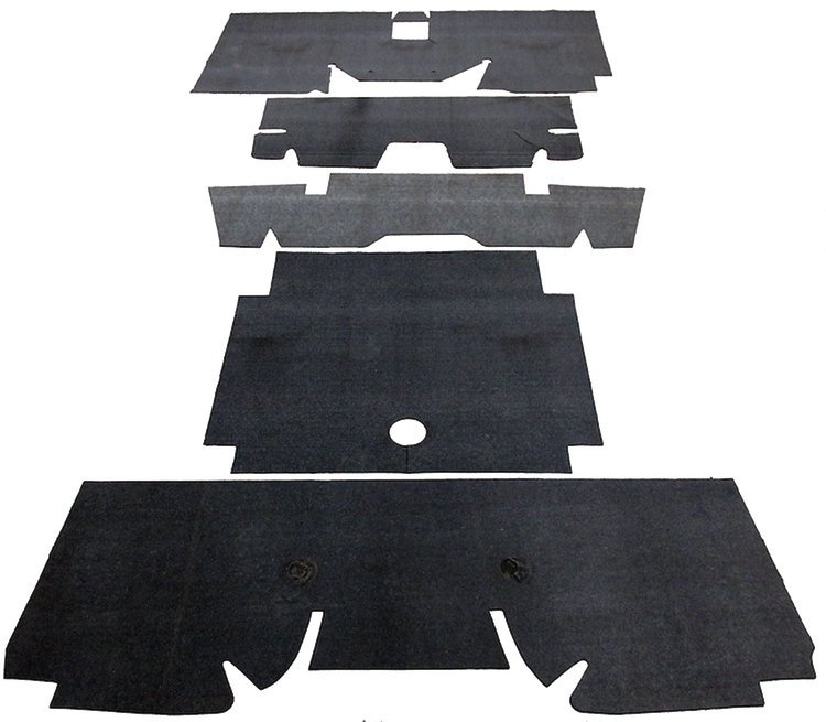 69-73 COUPE COMPLETE SOUND DEADENER KIT