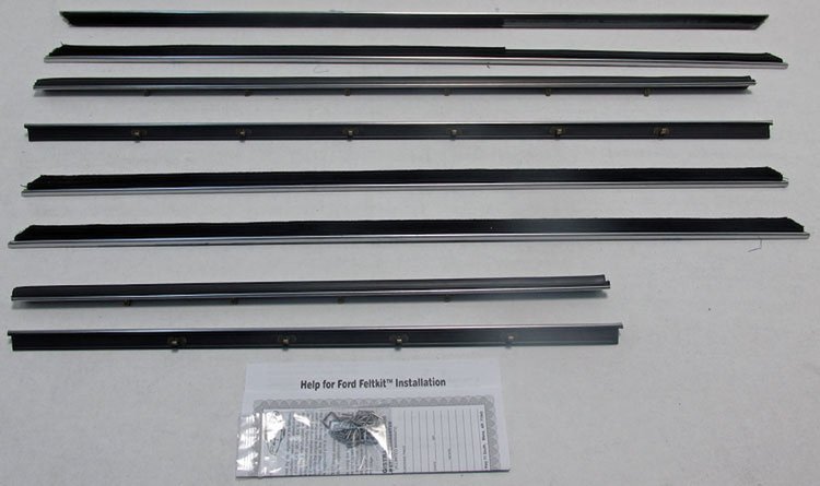 1965-66 MERCURY MONTCLAIR/MONTEREY 4 DR SEDAN AUTHENTIC FELTKIT