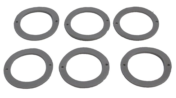 1963 MERCURY ALL FULL SIZE TAIL LIGHT LENS GASKET SET 6 PCS