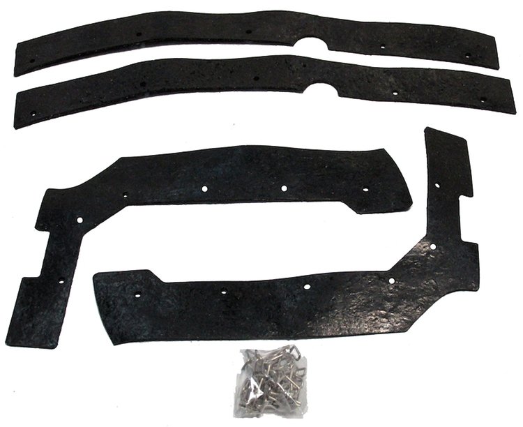 68-69 CORNET/RT SUPER BEE FRONT FENDER BEHIND HEADLIGHT AREA SPLASH SHIELD