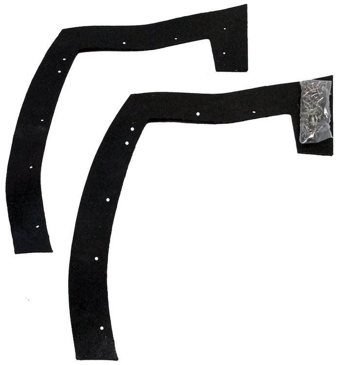 68-69 DODGE CHARGER FENDER DUST SHIELDS