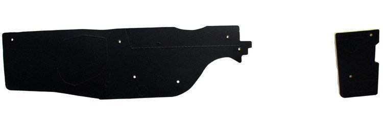 1970-74 CHALLENGER E-BODY WITHOUT AC FIREWALL INSULATION PAD