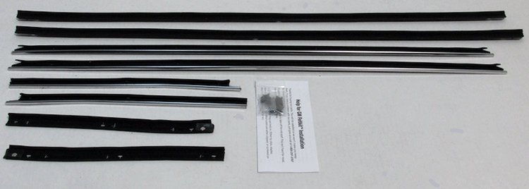Replacement Felt Kit for 1970-1972 Chevy Monte Carlo w/Special Molding