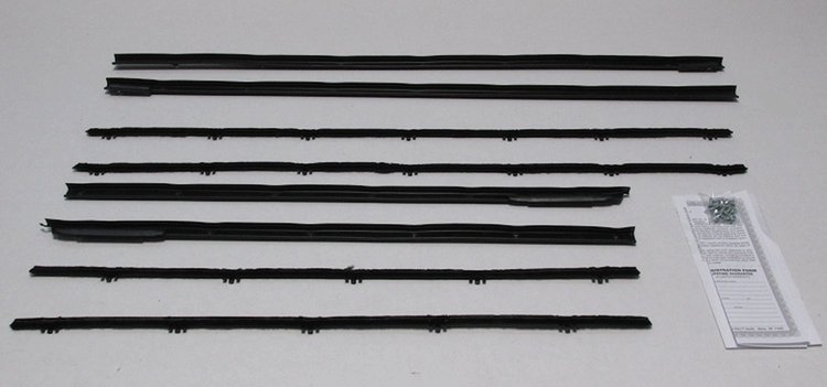 1962-65 NOVA CHEVY II 2 DR HARDTOP AUTHENTIC FELTKIT
