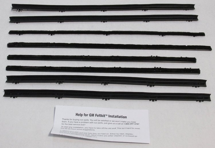 1962-65 NOVA CHEVY II 4 DR SEDAN / STATION WAGON REPLACEMENT FELTKIT