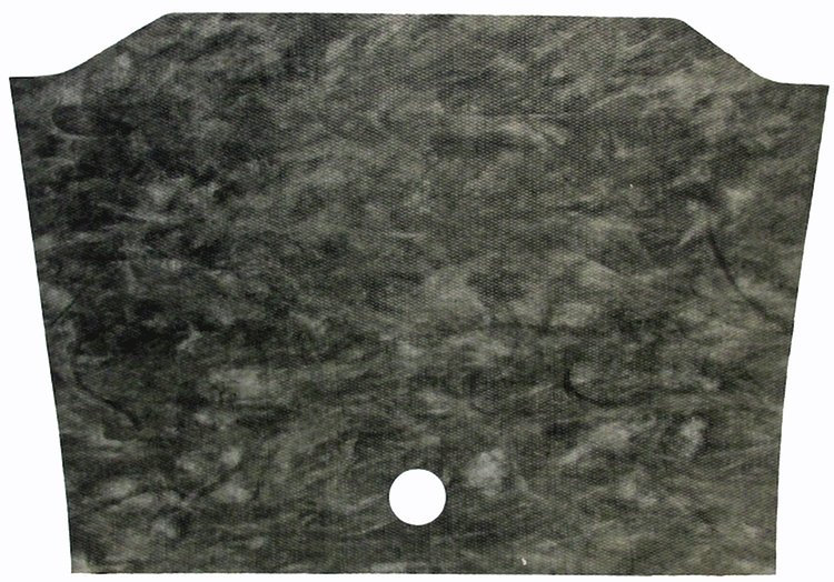 1958 OLDSMOBILE HOOD INSULATION