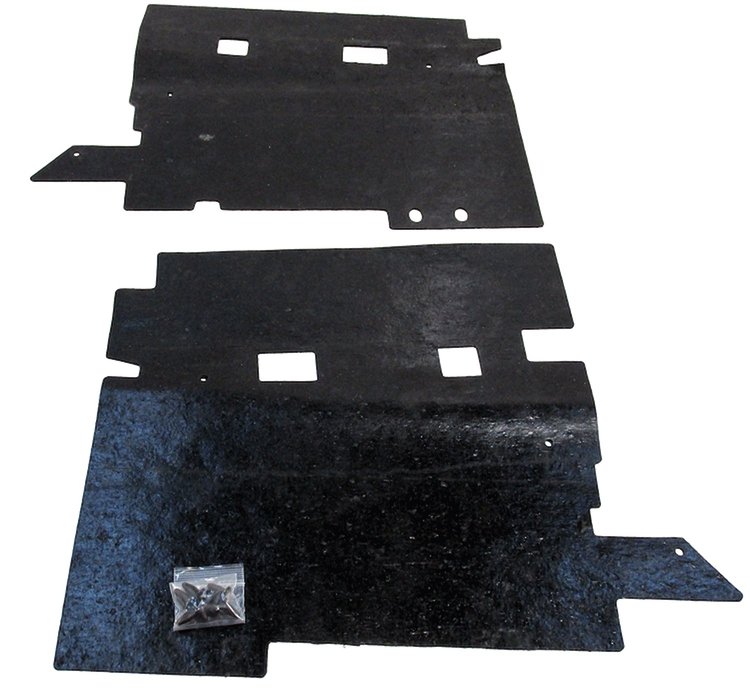 1973-77 CUTLASS FRONT AT RADIATOR SPLASH SHIELDS