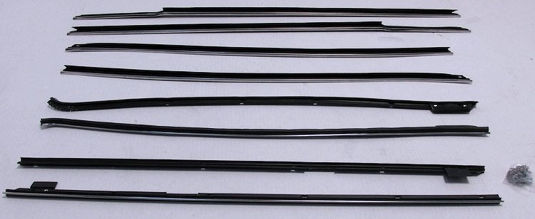 1968 PONTIAC CATALINA 2 DOOR HARDTOP AUTHENTIC FELTKIT 8PC