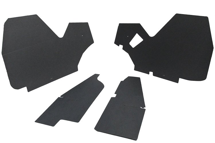 1966-67 RIVIERA BLACK TRUNK BOARDS