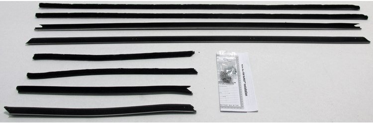 1966-67 BUICK RIVIERA 2 DR HARDTOP AUTHENTIC FELTKIT W/ SPECIAL MOULDING