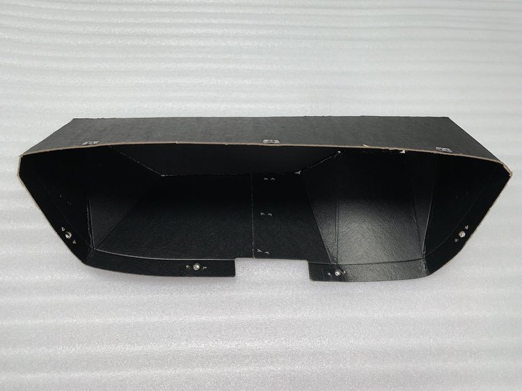 1958-60 T-BIRD GLOVEBOX LINER BLACK