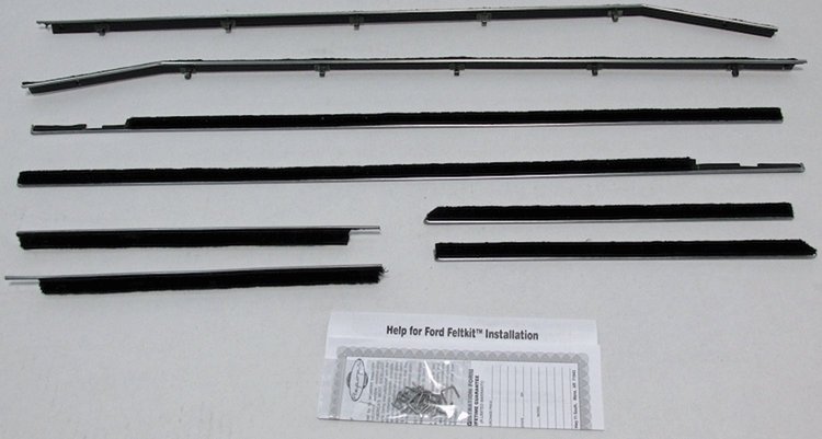 1958-60 THUNDERBIRD 2 DR HARDTOP AUTHENTIC FELTKIT